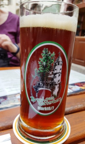 Beer at Brauhaus Wittenberg