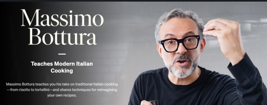 MasterClass: Massimo Bottura Teaches Modern Italian Cooking